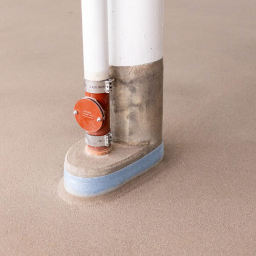 Blick in eine sanierte Tiefgarage